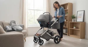 A value-for-money travel system with car seat bundle suitable for budget-conscious parents.